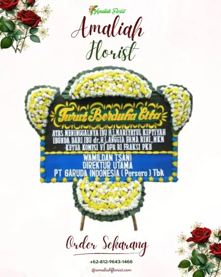 Papan Bunga Duka Lumindai